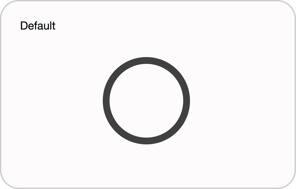 Radio Button Default State